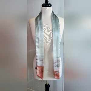 Scarf from shein. Color blue.